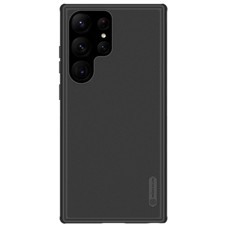 کاور گوشی سامسونگ Galaxy S23 Ultra نیلکین مد‌ل Super Frosted Shield Pro Magnetic-مشکی مات