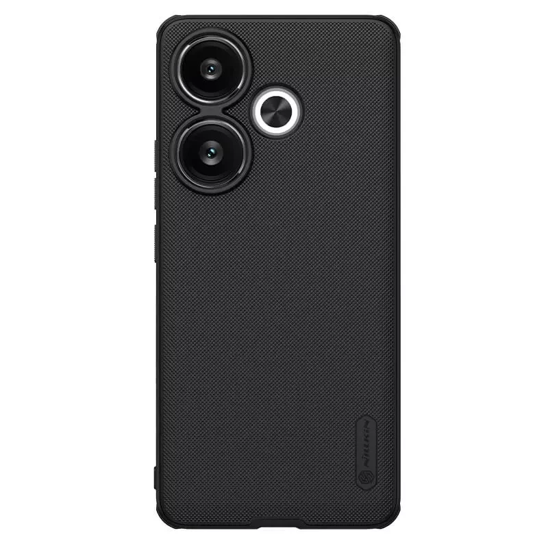 کاور گوشی موبایل شیائومی Poco F6 نیلکین مدل Super Frosted Shield Pro-مشکی کاور گوشی موبایل شیائومی Poco F6 نیلکین مدل Super Frosted Shield Pro-مشکی