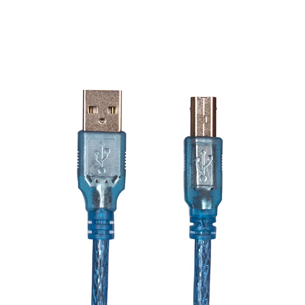 کابل USB پرینتر رویال مدل شیلد دار طول 3 متر-آبی روشن کابل USB پرینتر رویال مدل شیلد دار طول 3 متر-آبی روشن