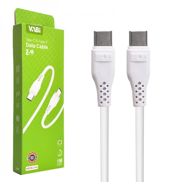 کابل تبدیل USB-Cبه USB-C وابی مدل CA4 طول 1 متر کابل تبدیل USB-Cبه USB-C وابی مدل CA4 طول 1 متر