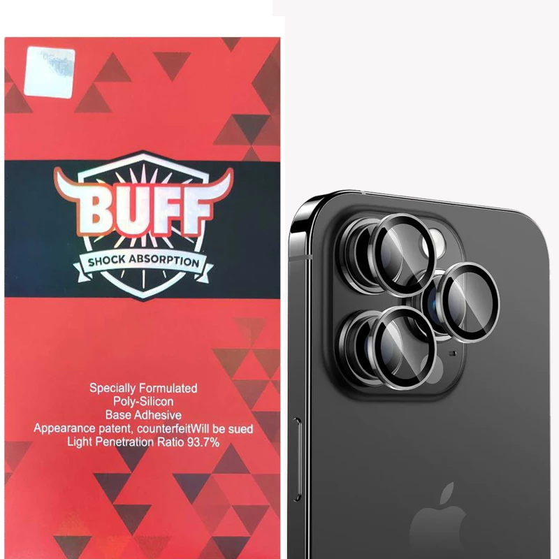 محافظ لنز دوربین گوشی اپل iPhone 16 Pro Max - 16 Pro بوف مدل HD-ColorLenz-طلایی مات محافظ لنز دوربین گوشی اپل iPhone 16 Pro Max - 16 Pro بوف مدل HD-ColorLenz-طلایی مات