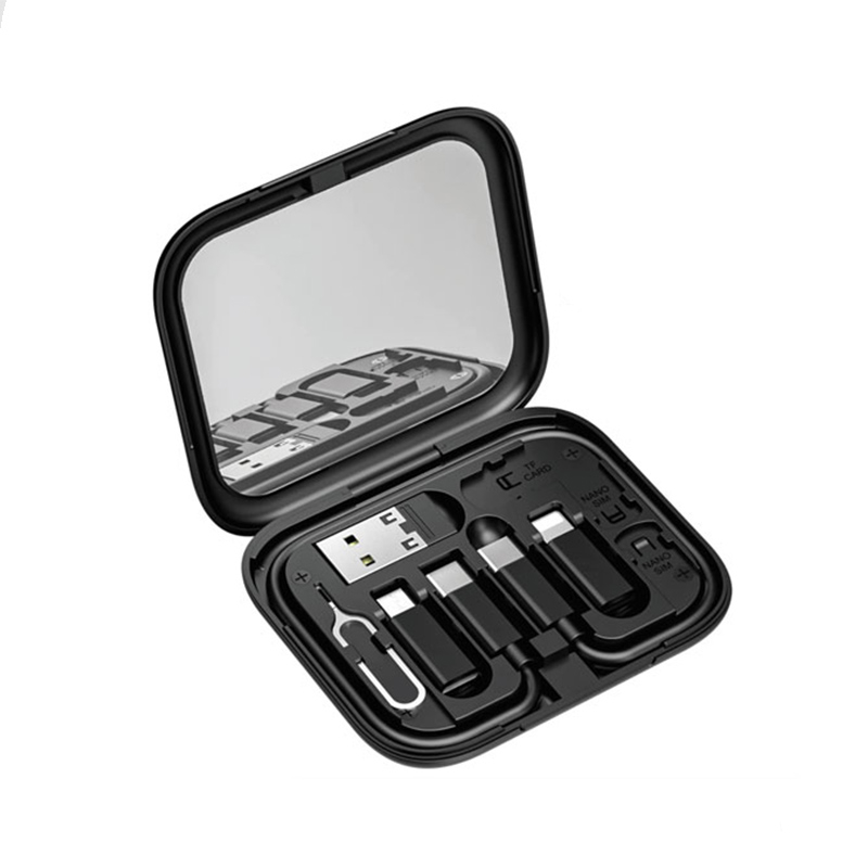 کابل تبدیل USB به تایپ سی - لایتنینگ - میکرو USB بیوا مدل C-18 طول 0.28 متر کابل تبدیل USB به تایپ سی - لایتنینگ - میکرو USB بیوا مدل C-18 طول 0.28 متر