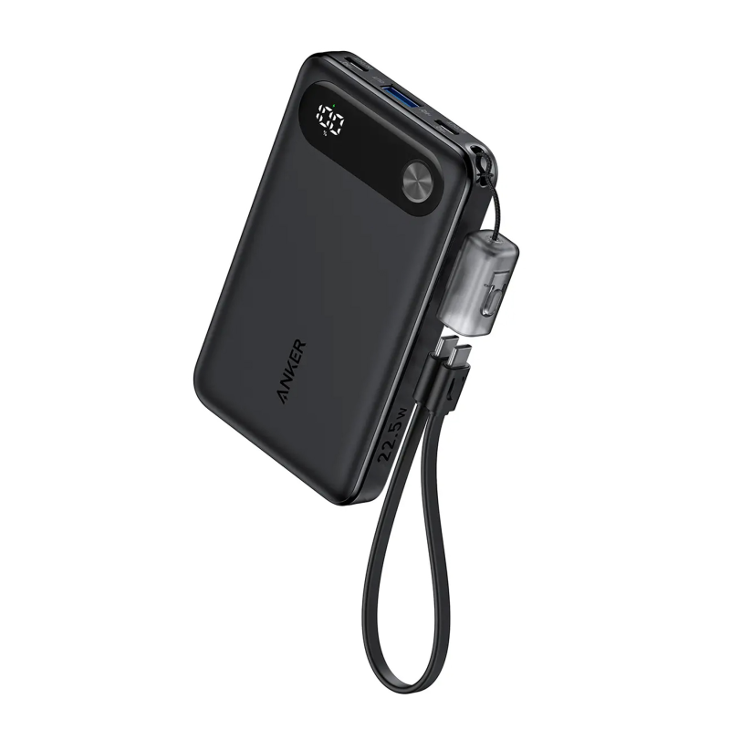 پاوربانک انکر مدل A1257 ظرفیت 10000 میلی آمپر ساعت به همراه کابل USB-C پاوربانک انکر مدل A1257 ظرفیت 10000 میلی آمپر ساعت به همراه کابل USB-C