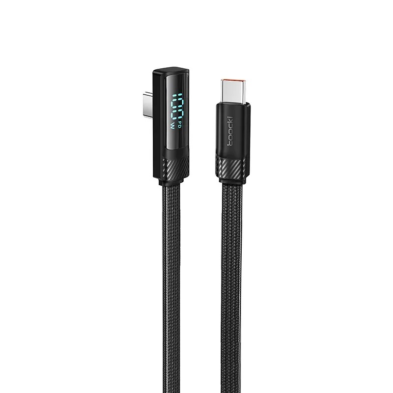کابل USB-C توکی مدل 100W TQ-X49 طول 1 متر کابل USB-C توکی مدل 100W TQ-X49 طول 1 متر