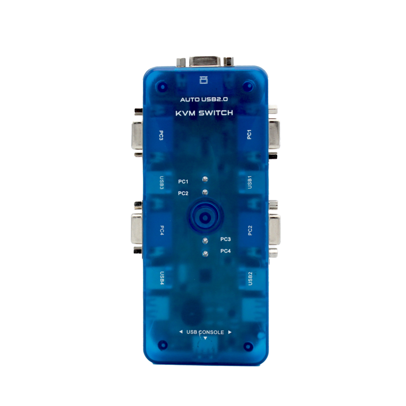 سوییچ KVM چهار پورت ای نت مدل En-SKV4au سوییچ KVM چهار پورت ای نت مدل En-SKV4au