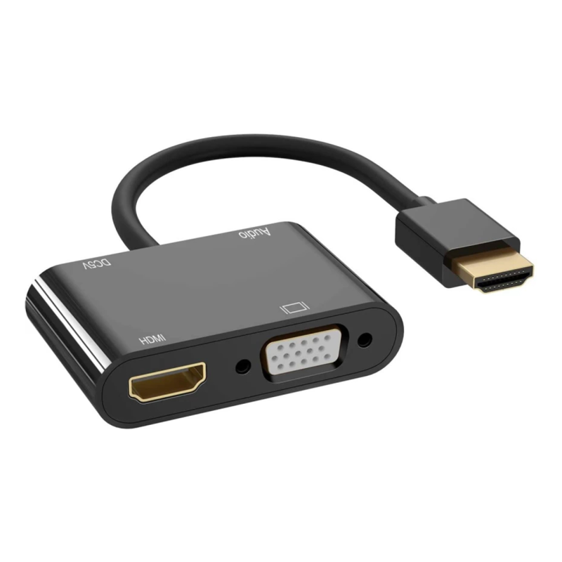 تبدیل Hdmi به VGA ای نت مدل En-CoH1016 تبدیل Hdmi به VGA ای نت مدل En-CoH1016