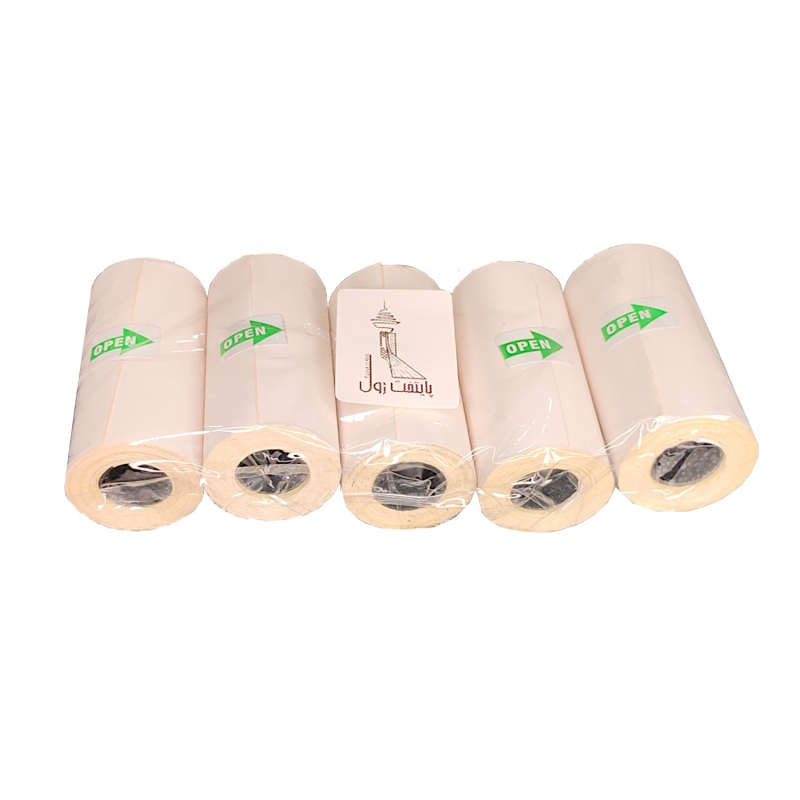 کاغذ پرینتر حرارتی پایتخت رول مدل LA3W بسته 5 عددی