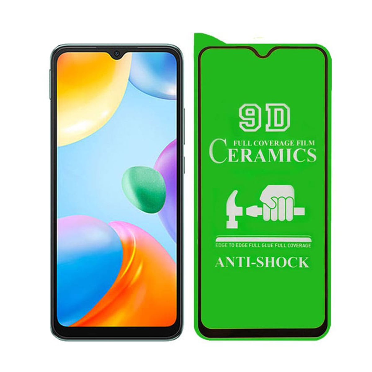 گلس گوشی شیائومی Redmi 12C سرامیکی مدل 9H گلس گوشی شیائومی Redmi 12C سرامیکی مدل 9H