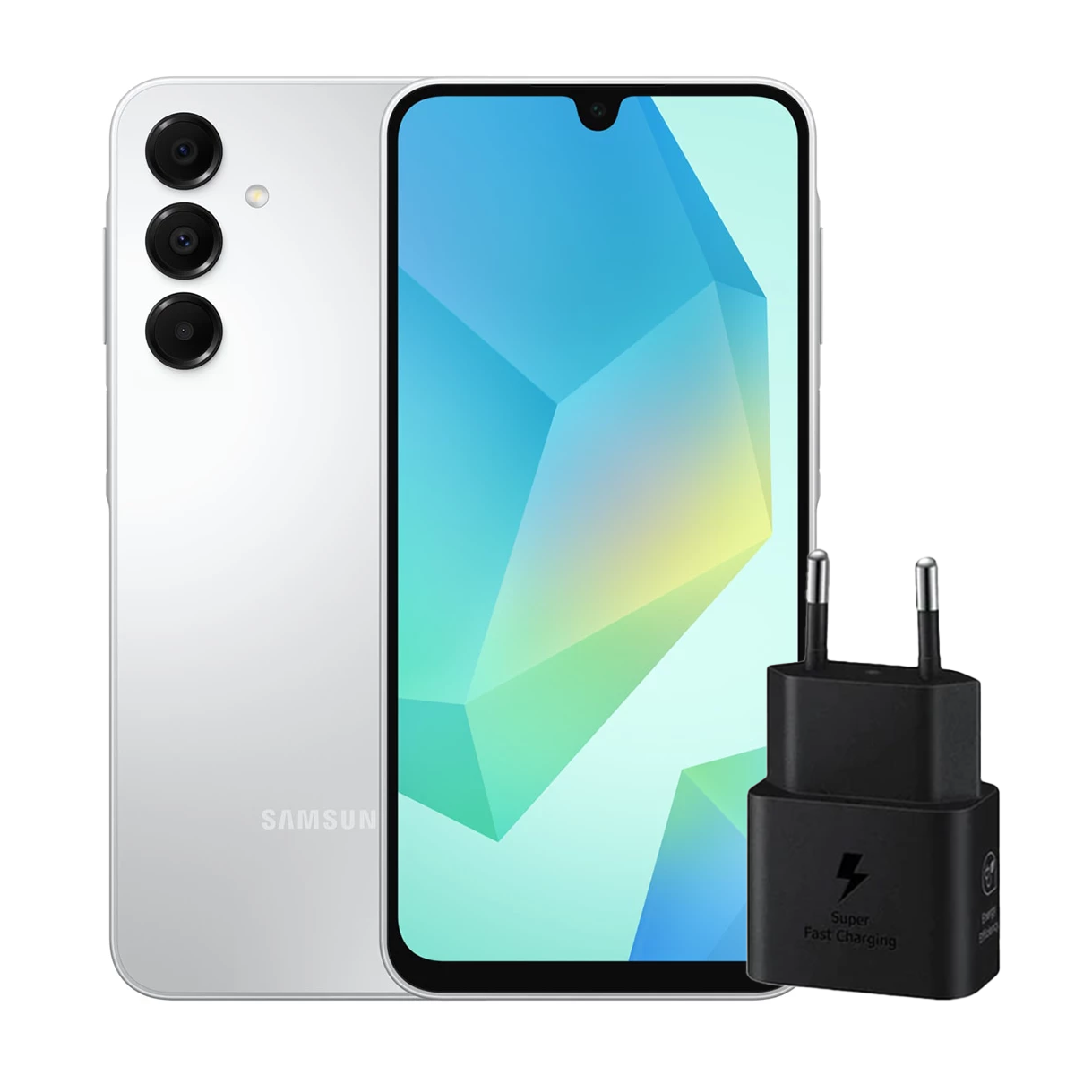 گوشی موبایل سامسونگ مدل Galaxy A16 4G ظرفیت 256 گیگابایت رم 8 گیگابایت - ویتنام به همراه شارژر 25 وات سامسونگ گوشی موبایل سامسونگ مدل Galaxy A16 4G ظرفیت 256 گیگابایت رم 8 گیگابایت - ویتنام به همراه شارژر 25 وات سامسونگ