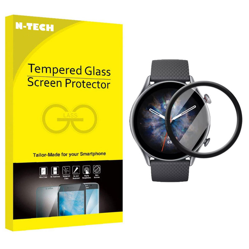 گلس ساعت هوشمند امیزفیت GTR 4 نانو انتک مدل WTCH-N 