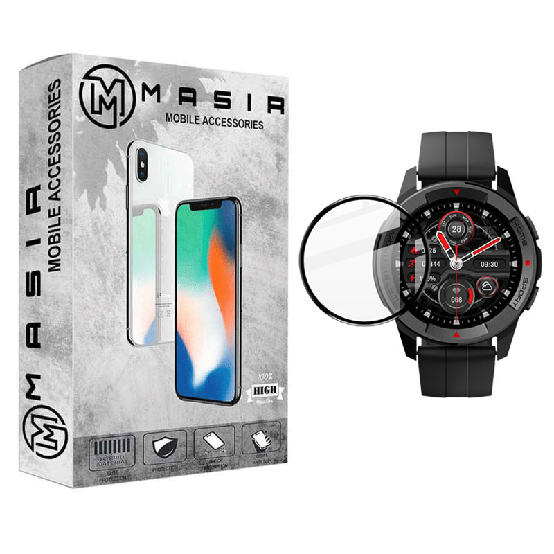 گلس ساعت هوشمند میبرو X1 صفحه نمایش نانو مسیر مدل WCH-M