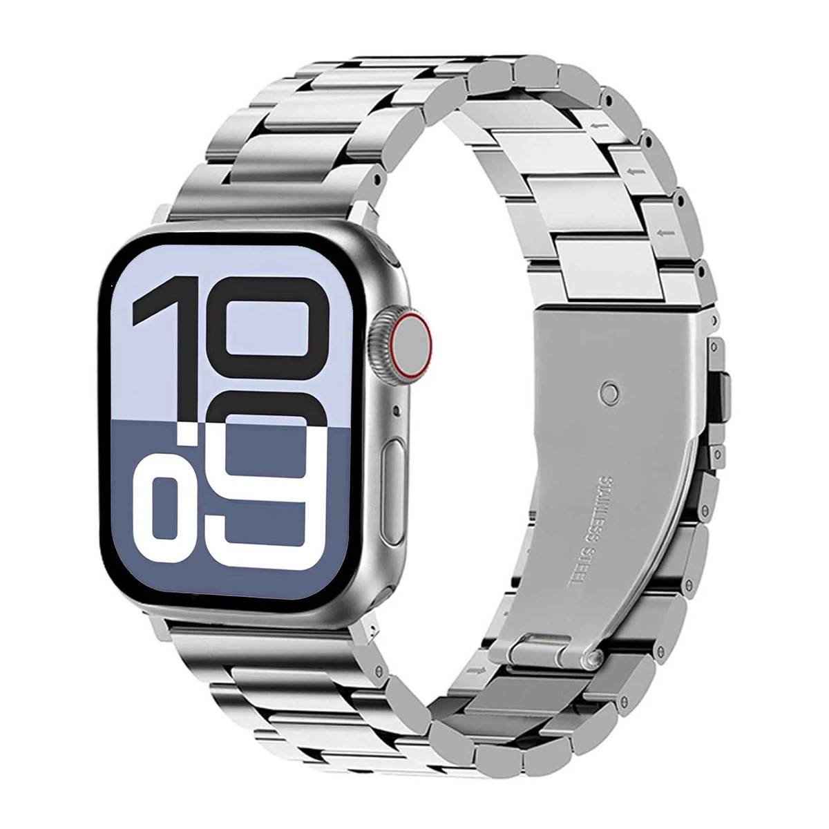 ساعت هوشمند ورنا مدل W46 Max به همراه 7 بند-بدنه طلایی بند نارنجی ساعت هوشمند ورنا مدل W46 Max به همراه 7 بند-بدنه طلایی بند نارنجی