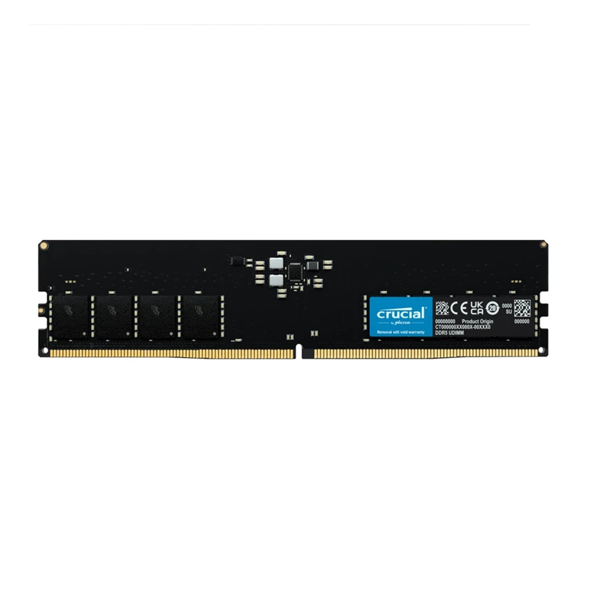 رم کامپیوتر DDR5 تک کاناله 5600 مگاهرتز CL46 کروشیال مدل CT16G56C46U5 ظرفیت 16 گیگابایت رم کامپیوتر DDR5 تک کاناله 5600 مگاهرتز CL46 کروشیال مدل CT16G56C46U5 ظرفیت 16 گیگابایت