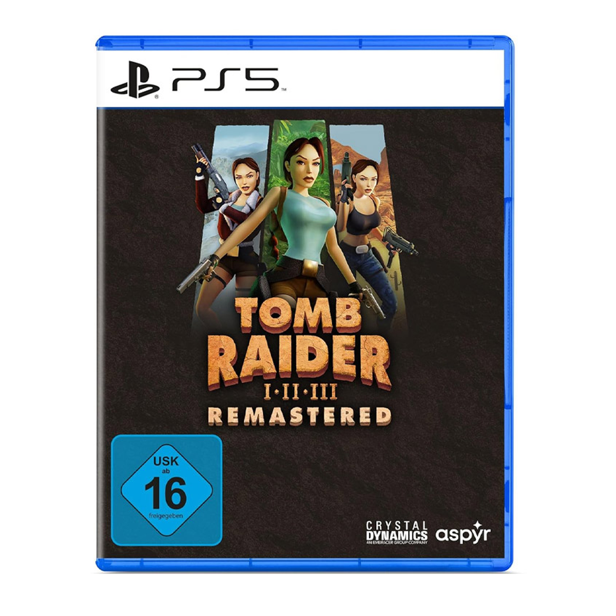 بازی Tomb Raider I-II-III Remastered برای PS5-چند رنگ بازی Tomb Raider I-II-III Remastered برای PS5-چند رنگ