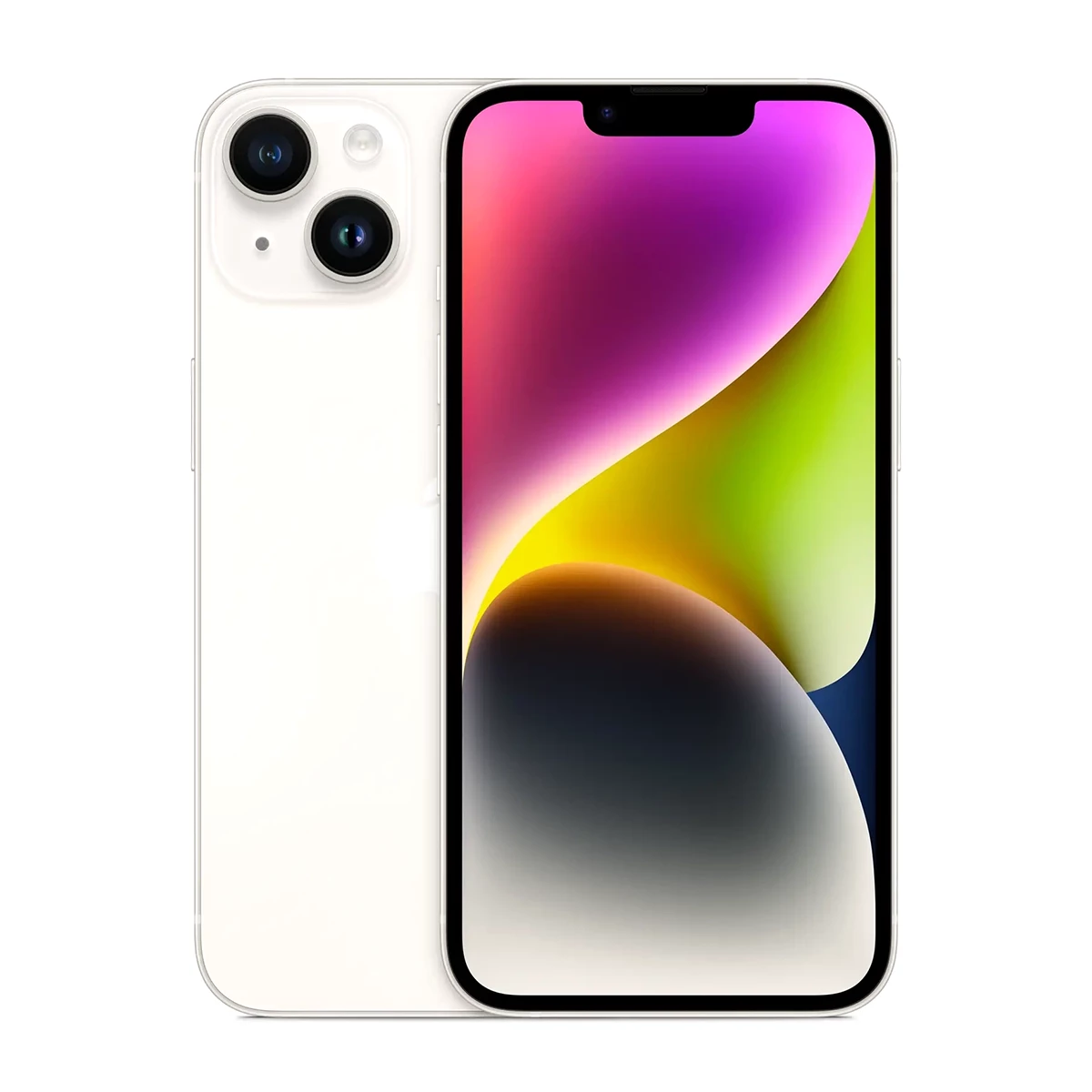گوشی موبایل اپل iPhone 14 CH ظرفیت 128 گیگابایت رم 6 گیگابایت-سفید