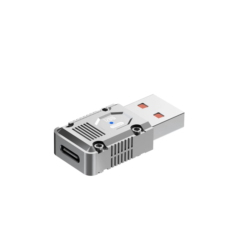 مبدل USB OTG به تایپ سی هیسکا مدل H9-نقرهای مبدل USB OTG به تایپ سی هیسکا مدل H9-نقرهای