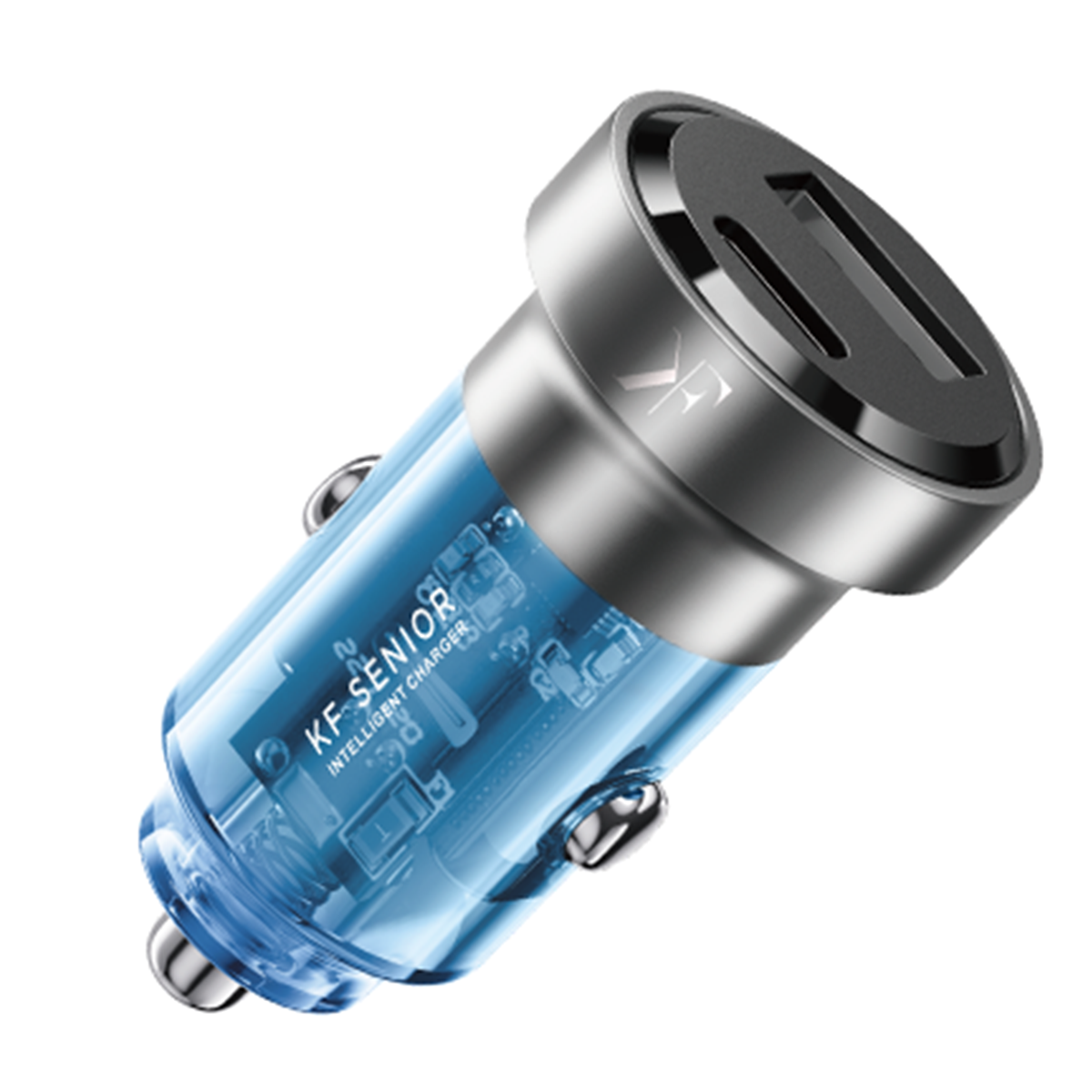 شارژر فندکی کی اف سنیور مدل CH-156 توان 20 وات شارژر فندکی کی اف سنیور مدل CH-156 توان 20 وات