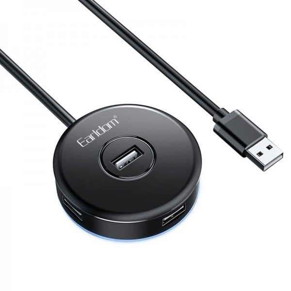 هاب USB 2.0 ارلدام 4 پورت مدل ET-HUB13 هاب USB 2.0 ارلدام 4 پورت مدل ET-HUB13