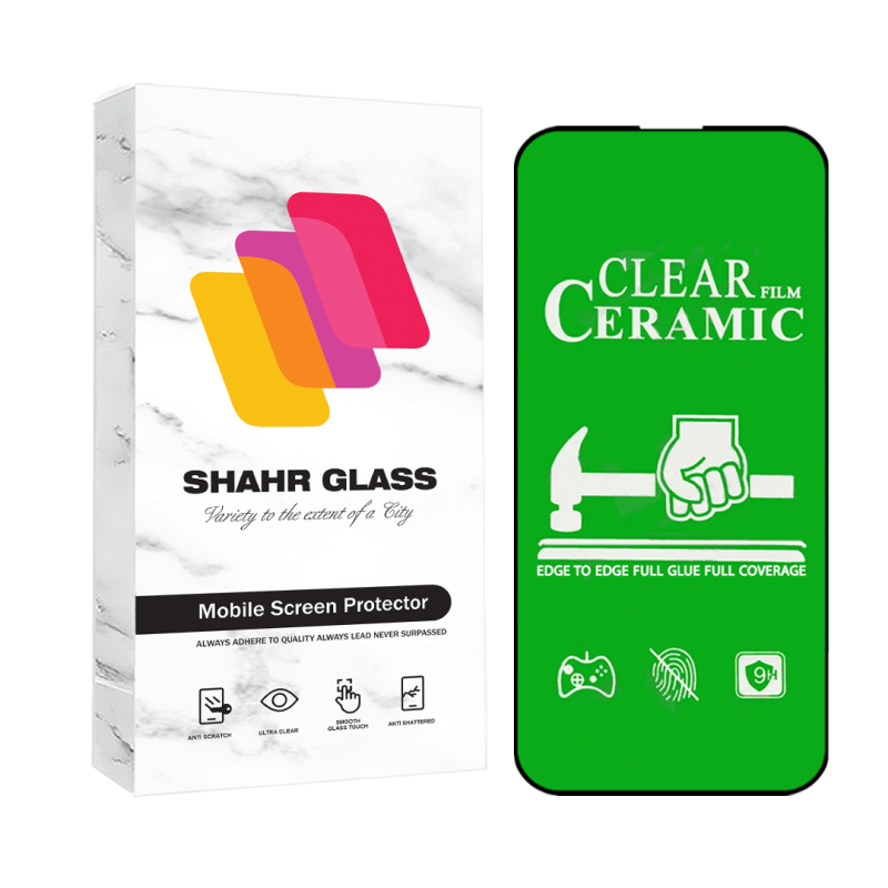 محافظ صفحه نمایش گوشی اپل iPhone 13 Pro - 13 - 14 شهر گلس مدل CERCLRSH