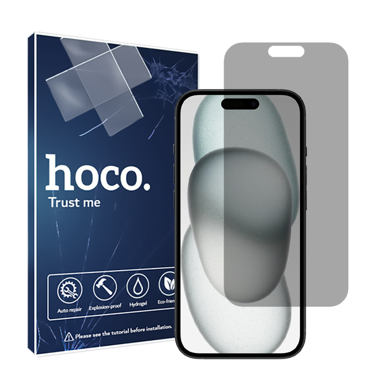 محافظ صفحه نمایش پرایوسی هوکو مدل HyPRV مناسب برای گوشی موبایل اپل iPhone 15 محافظ صفحه نمایش پرایوسی هوکو مدل HyPRV مناسب برای گوشی موبایل اپل iPhone 15