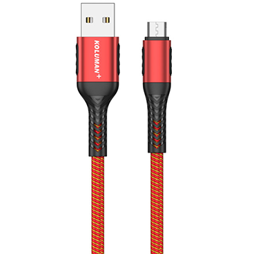 کابل میکروUSB کلومن پلاس مدل K9 Plus طول 1.5 متر کابل میکروUSB کلومن پلاس مدل K9 Plus طول 1.5 متر