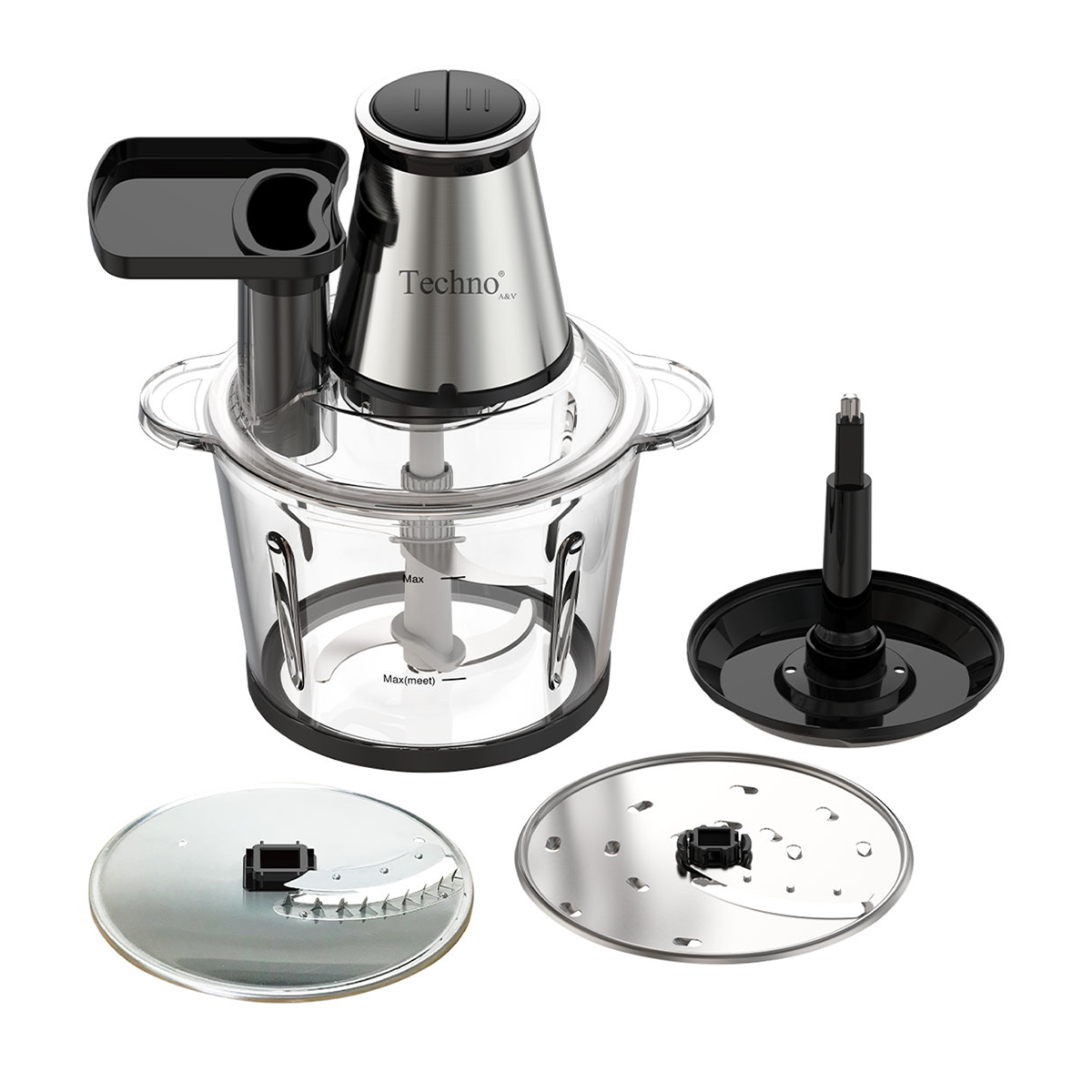 خرد کن تکنو مدل Te‑220-مشکی خرد کن تکنو مدل Te‑220-مشکی