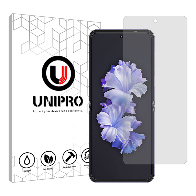 محافظ صفحه نمایش شفاف یونی پرو مدل 4 Star مناسب برای گوشی موبایل تکنو Phantom V Flip