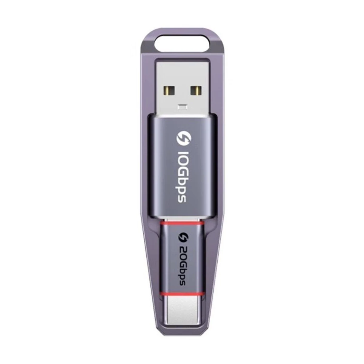 مبدل 2 در 1 دو سر تایپ سی و تایپ سی به تایپ اِی جیی مدل JEYI 2 in 1 Data Cable-خاکستری مبدل 2 در 1 دو سر تایپ سی و تایپ سی به تایپ اِی جیی مدل JEYI 2 in 1 Data Cable-خاکستری