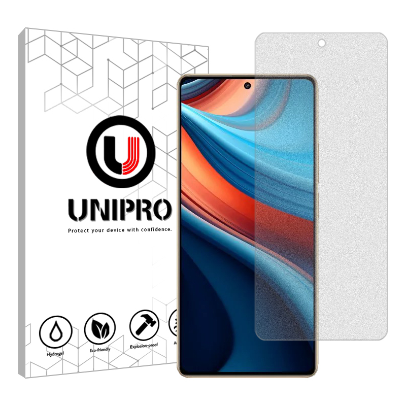 محافظ صفحه نمایش مات یونی پرو مدل Star 5 مناسب برای گوشی موبایل شیائومی Redmi Note 13R Pro محافظ صفحه نمایش مات یونی پرو مدل Star 5 مناسب برای گوشی موبایل شیائومی Redmi Note 13R Pro