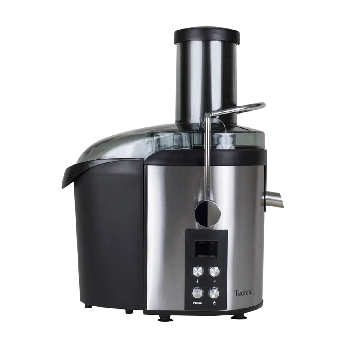 آب میوه گیر‌ی تکنو مدل Te-219 -استیل - مشکی