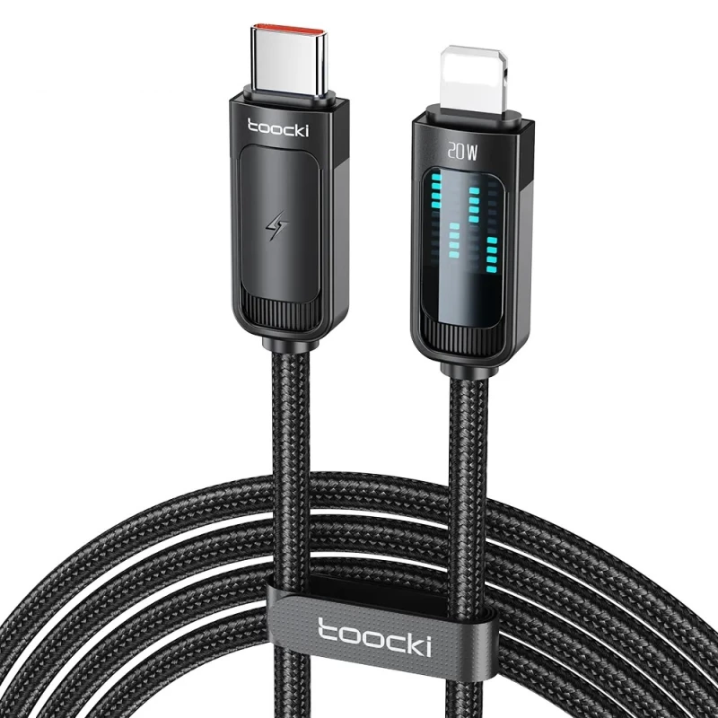 کابل تبدیل تایپ سی به لایتنینگ توکی مدل 20W TQ-X47C3 طول 1 متر-آبی کابل تبدیل تایپ سی به لایتنینگ توکی مدل 20W TQ-X47C3 طول 1 متر-آبی