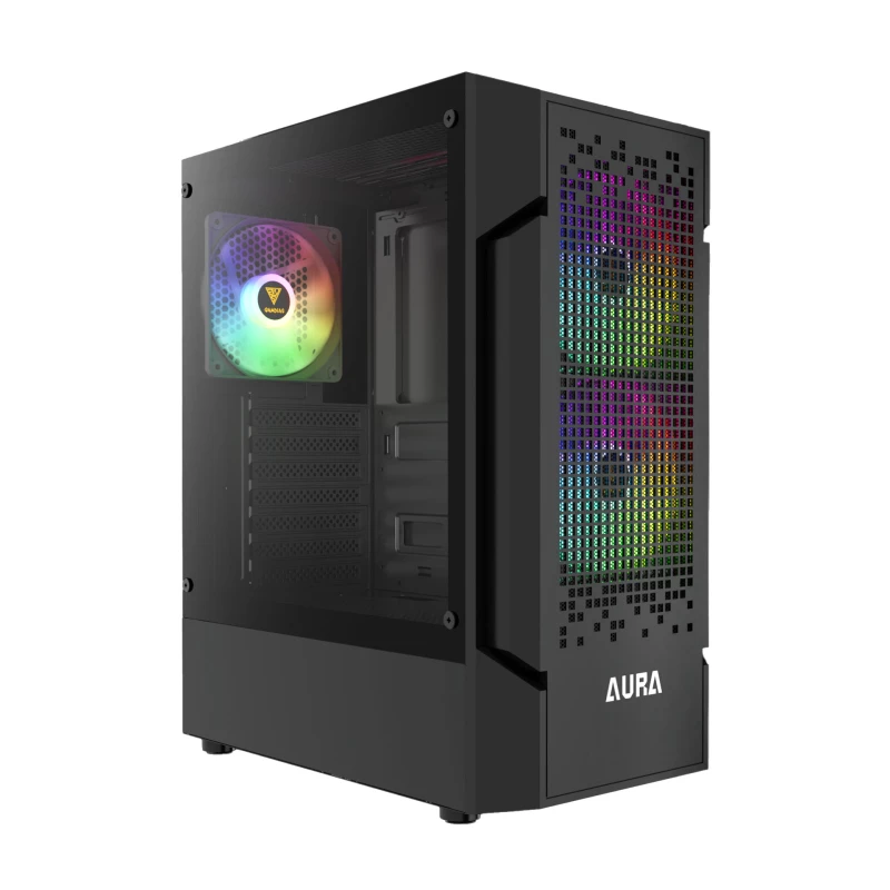 کیس کامپیوتر گیمینگ گیم دیاس مدل AURA GC7-سفید