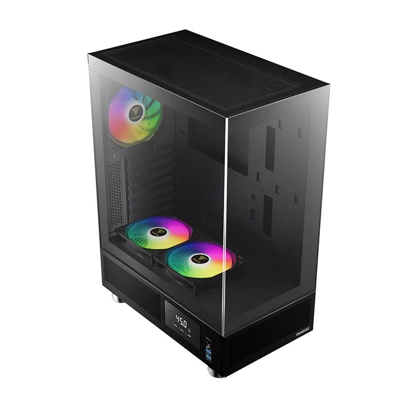 کیس کامپیوتر گیمینگ گیم دیاس مدل ATLAS E1-سفید