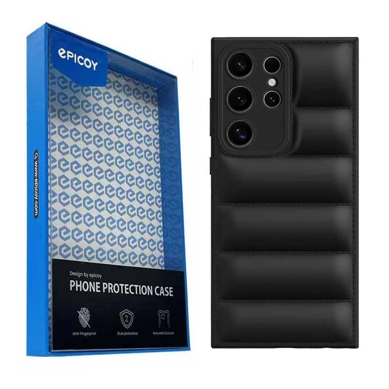 کاور گوشی سامسونگ Galaxy S25 Ultra اپیکوی مدل Puffy Puffer -آبی کاور گوشی سامسونگ Galaxy S25 Ultra اپیکوی مدل Puffy Puffer -آبی