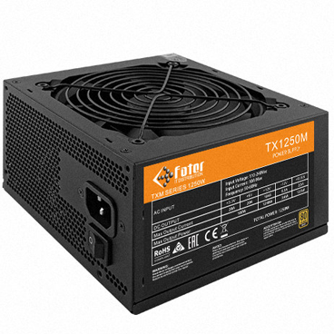 منبع تغذیه کامپیوتر فاطر مدل TX1250M منبع تغذیه کامپیوتر فاطر مدل TX1250M
