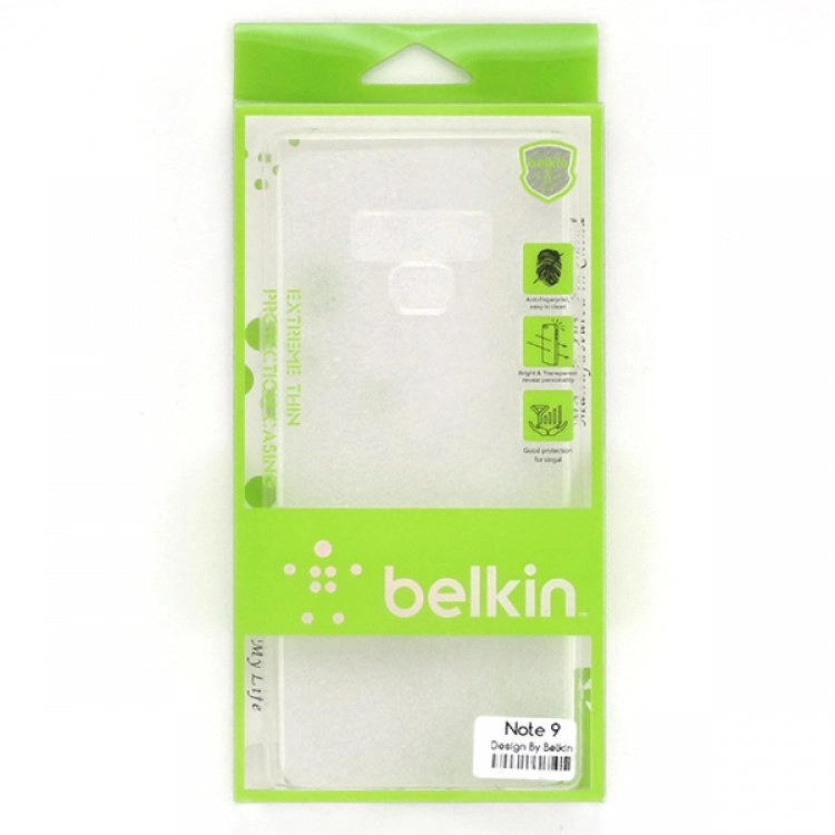 قاب ژله‌ای شفاف belkin مناسب برای گوشی سامسونگ Galaxy Note 9