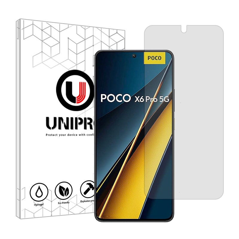 محافظ صفحه نمایش شفاف یونی پرو مدل Star 5 مناسب برای گوشی موبایل شیائومی Poco X6 Pro محافظ صفحه نمایش شفاف یونی پرو مدل Star 5 مناسب برای گوشی موبایل شیائومی Poco X6 Pro