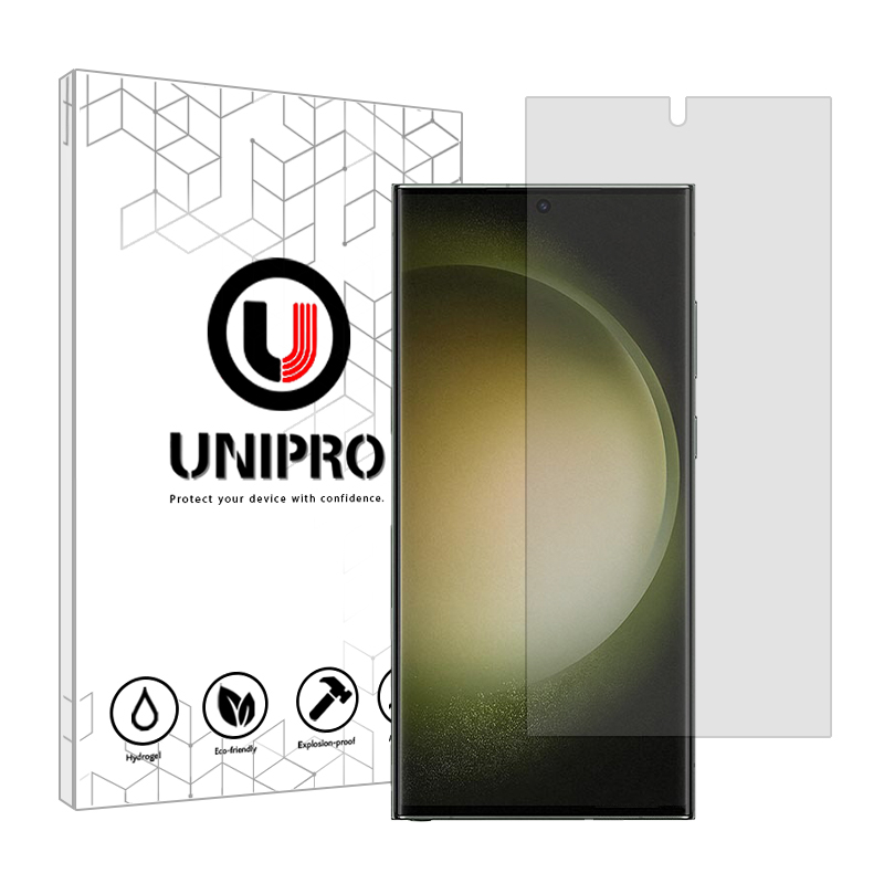 محافظ صفحه نمایش شفاف یونی پرو مدل Explosion Proof مناسب برای گوشی موبایل سامسونگ Galaxy S23 Ultra محافظ صفحه نمایش شفاف یونی پرو مدل Explosion Proof مناسب برای گوشی موبایل سامسونگ Galaxy S23 Ultra