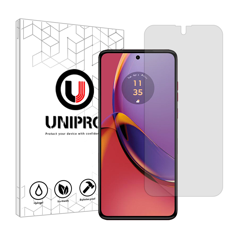 محافظ صفحه نمایش شفاف یونی پرو مدل Explosion Proof مناسب برای گوشی موبایل موتورولا Moto G84 محافظ صفحه نمایش شفاف یونی پرو مدل Explosion Proof مناسب برای گوشی موبایل موتورولا Moto G84