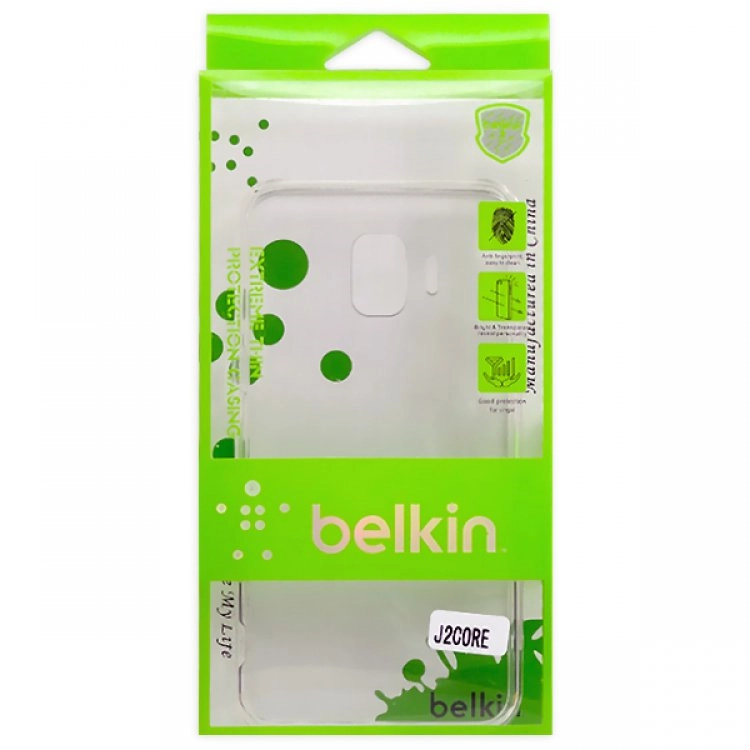 قاب ژله‌ای شفاف belkin مناسب برای گوشی سامسونگ Galaxy J2 Core
