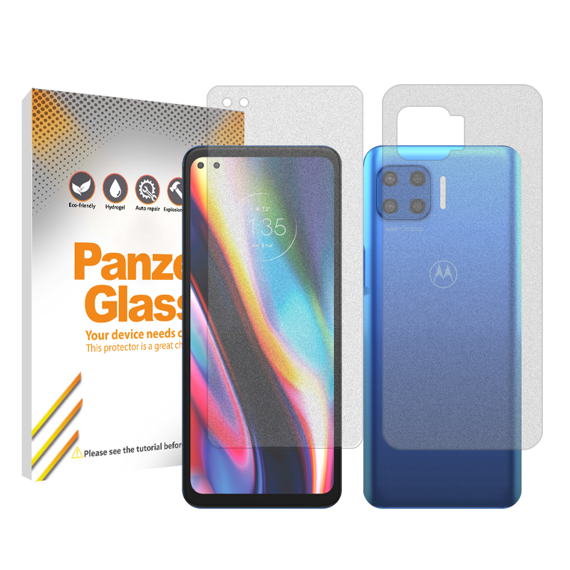 محافظ صفحه نمایش مات پنزر گلس مدل Resistant مناسب برای گوشی موبایل موتورولا Moto G 5G Plus به همراه محافظ پشت گوشی محافظ صفحه نمایش مات پنزر گلس مدل Resistant مناسب برای گوشی موبایل موتورولا Moto G 5G Plus به همراه محافظ پشت گوشی