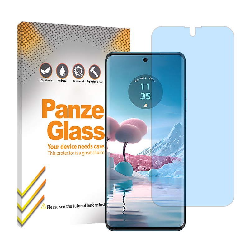 محافظ صفحه نمایش ضد اشعه آبی پنزر گلس مدل Resistant مناسب برای گوشی موبایل موتورولا Edge 40 Neo محافظ صفحه نمایش ضد اشعه آبی پنزر گلس مدل Resistant مناسب برای گوشی موبایل موتورولا Edge 40 Neo