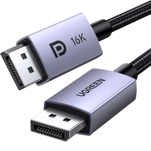 کابل DisplayPort 2.1 Male یوگرین مدل DP118-15384 طول 2 متر کابل DisplayPort 2.1 Male یوگرین مدل DP118-15384 طول 2 متر