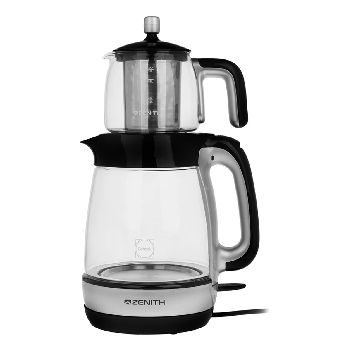 چای ساز زنیت مدل TMZ1427-نقرهای چای ساز زنیت مدل TMZ1427-نقرهای