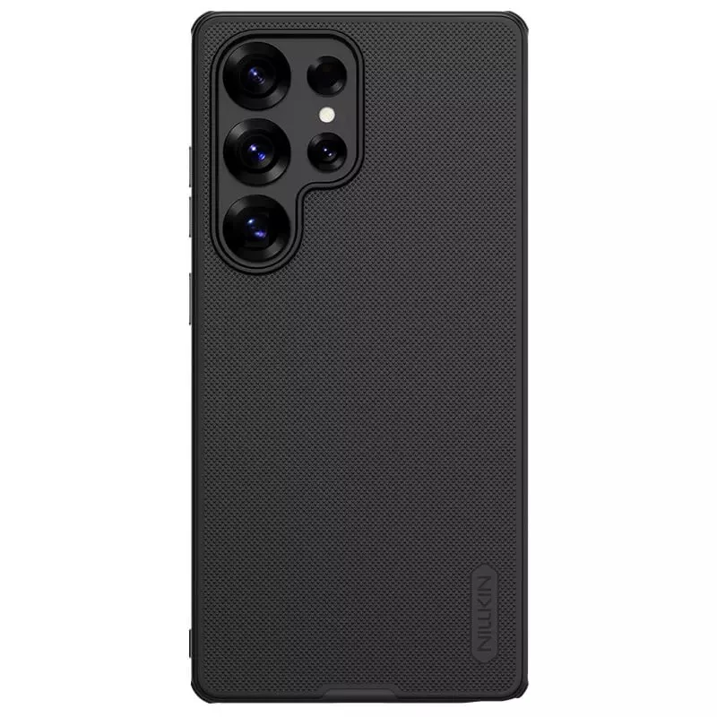 کاور گوشی سامسونگ Galaxy S25 Ultra نیلکین مد‌ل Super Frosted Shield Pro-سرمه‌ای