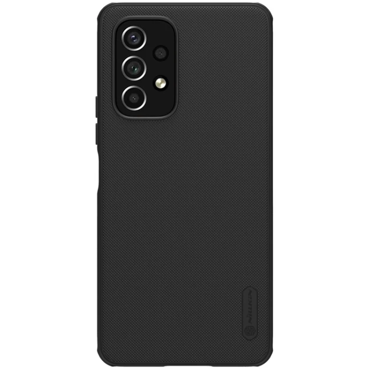 کاور گوشی سامسونگ Galaxy A73 نیلکین مدل Super Frosted Shield Pro-مشکی مات