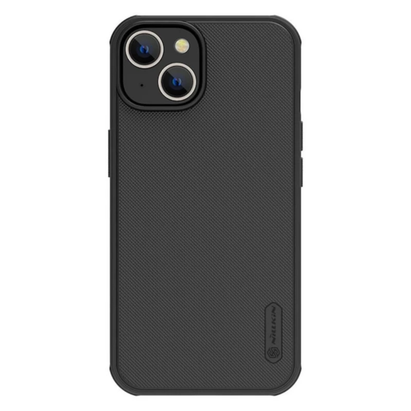 کاور گوشی اپل iPhone 15 نیلکین مدل Super Frosted Shield Pro-مشکی کاور گوشی اپل iPhone 15 نیلکین مدل Super Frosted Shield Pro-مشکی