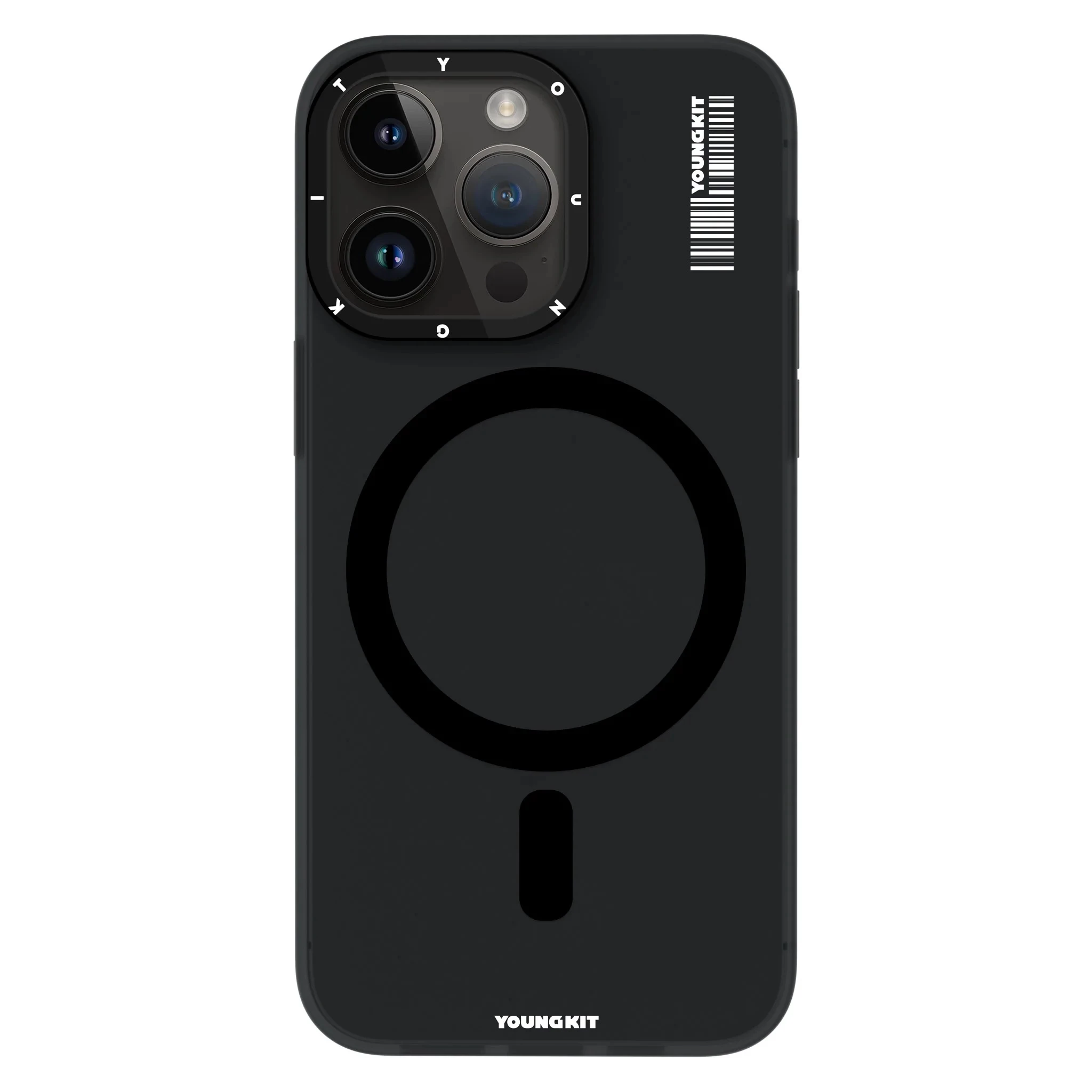 کاور گوشی اپل iPhone 16 Pro یانگ کیت مدل Hidden Sand Magsafe-مشکی کاور گوشی اپل iPhone 16 Pro یانگ کیت مدل Hidden Sand Magsafe-مشکی