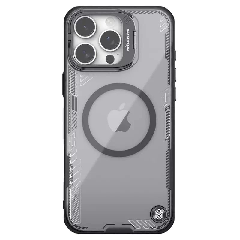 کاور گوشی اپل iPhone 16 Pro نیلکین مدل Iceblade Prop Frame version Magnetic-مشکی کاور گوشی اپل iPhone 16 Pro نیلکین مدل Iceblade Prop Frame version Magnetic-مشکی