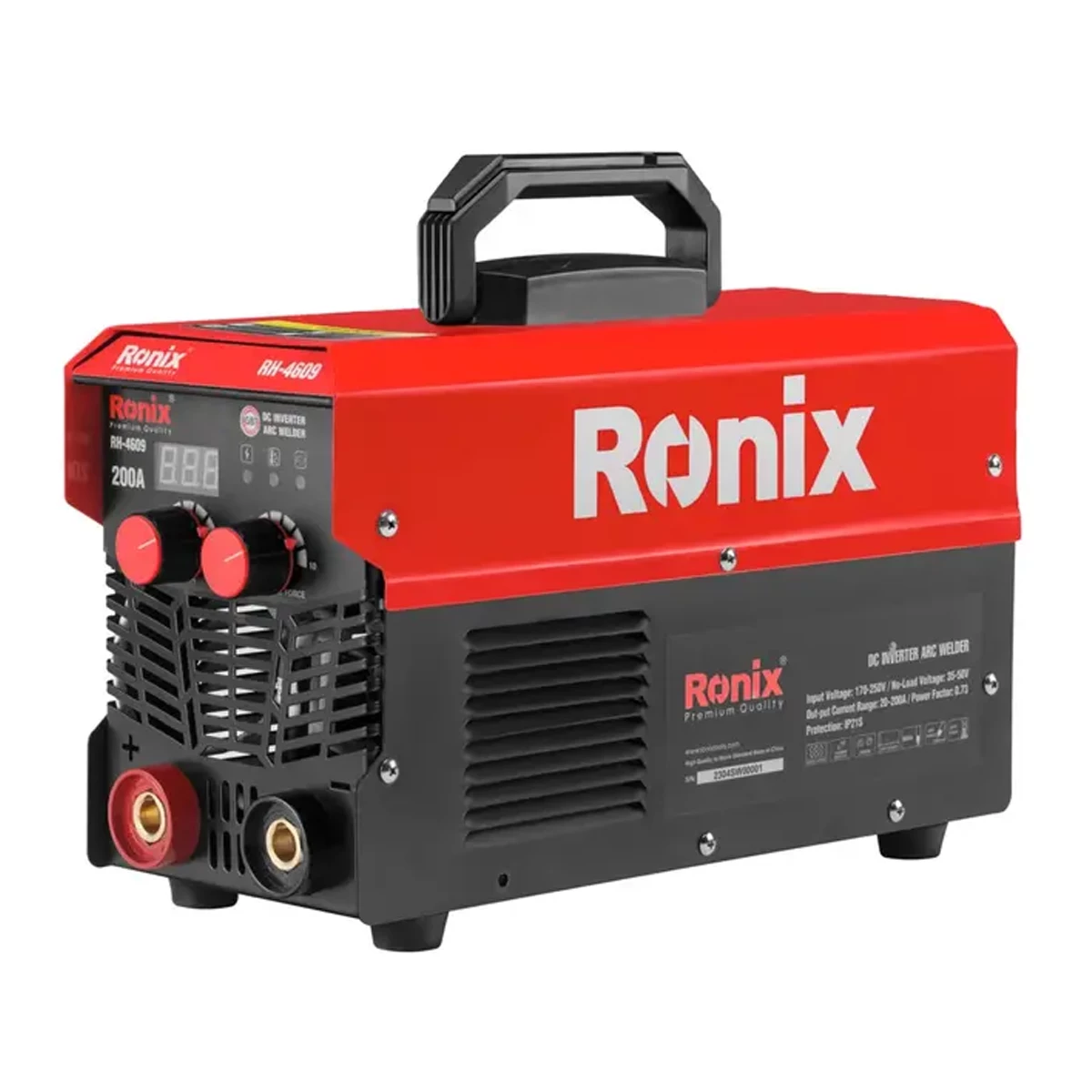 اینورتر جوشکاری 200 آمپر رونیکس مدل RH-4609-چند رنگ  اینورتر جوشکاری 200 آمپر رونیکس مدل RH-4609-چند رنگ